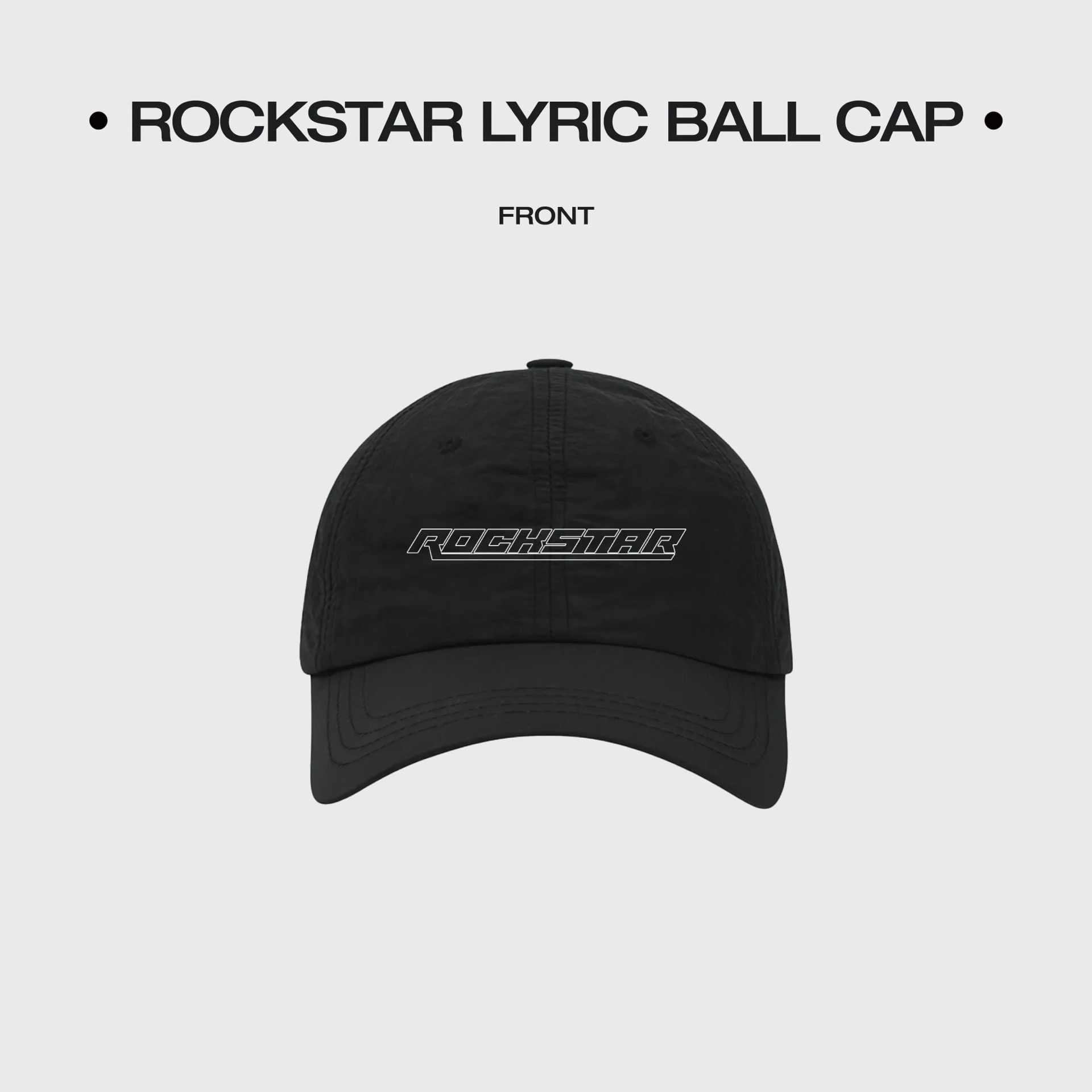 ROCKSTAR鴨舌帽