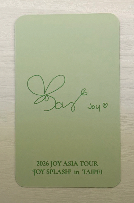 Joy 台北入場卡