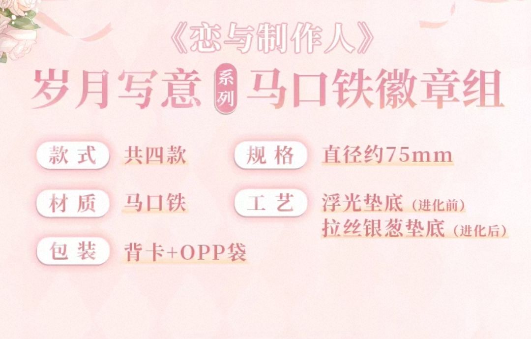 馬口鐵徽章組
