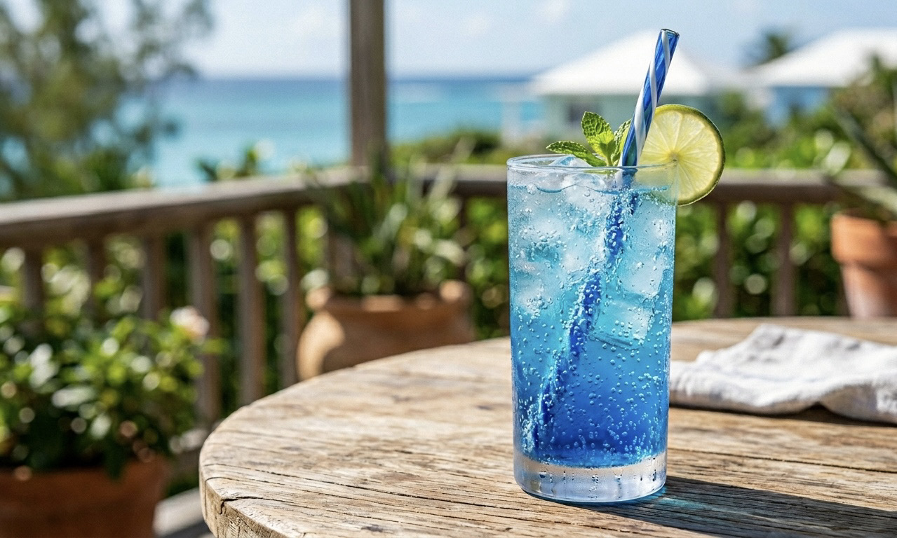 藍色汽水