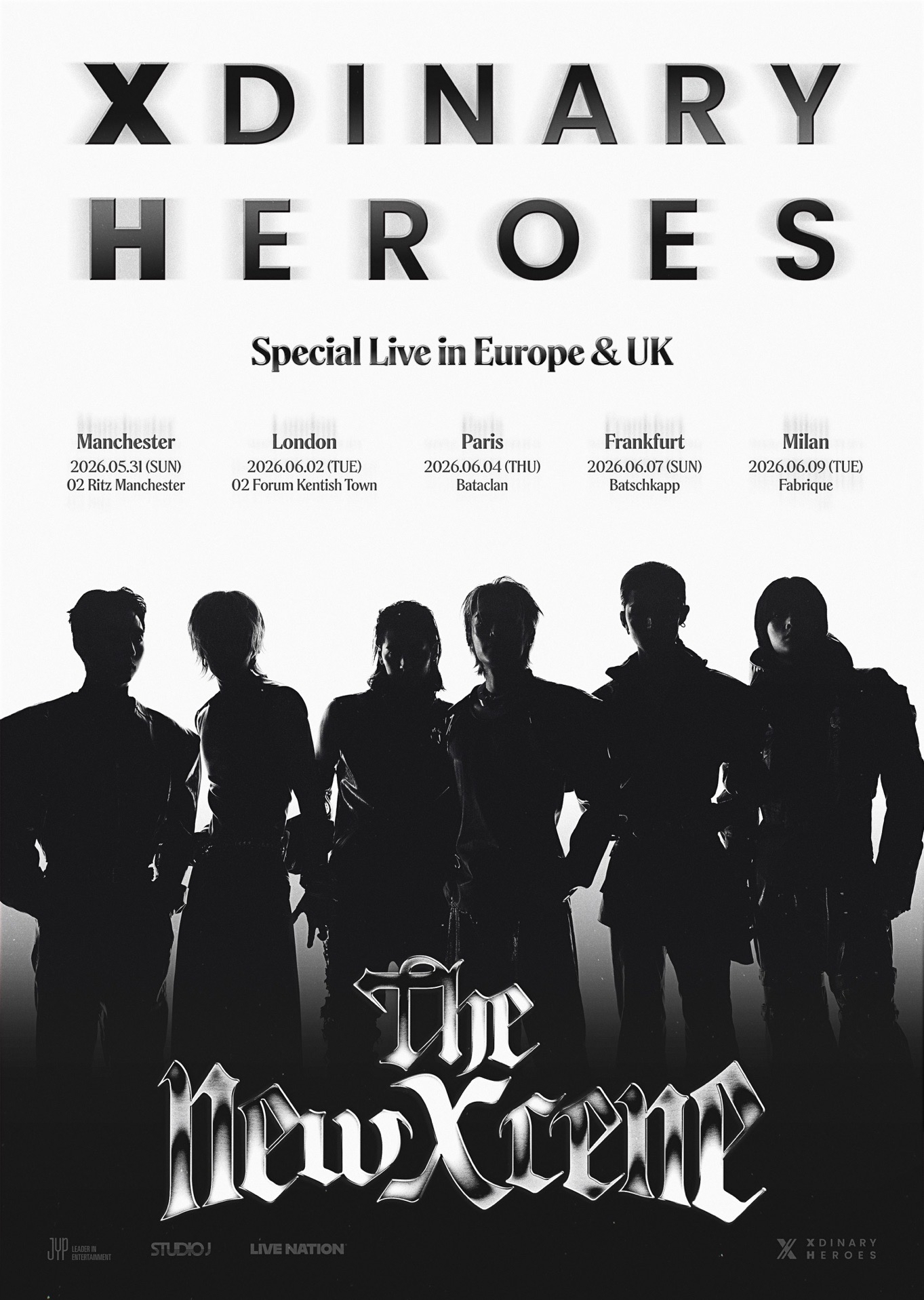 <The New Xcene>Europe&UK Special Live