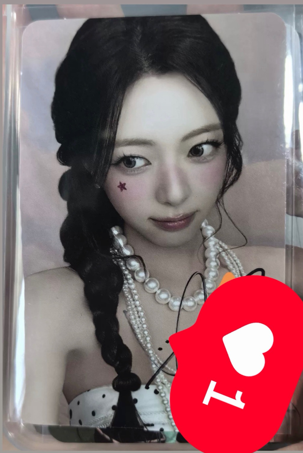 Yuna motto專輯 親簽卡