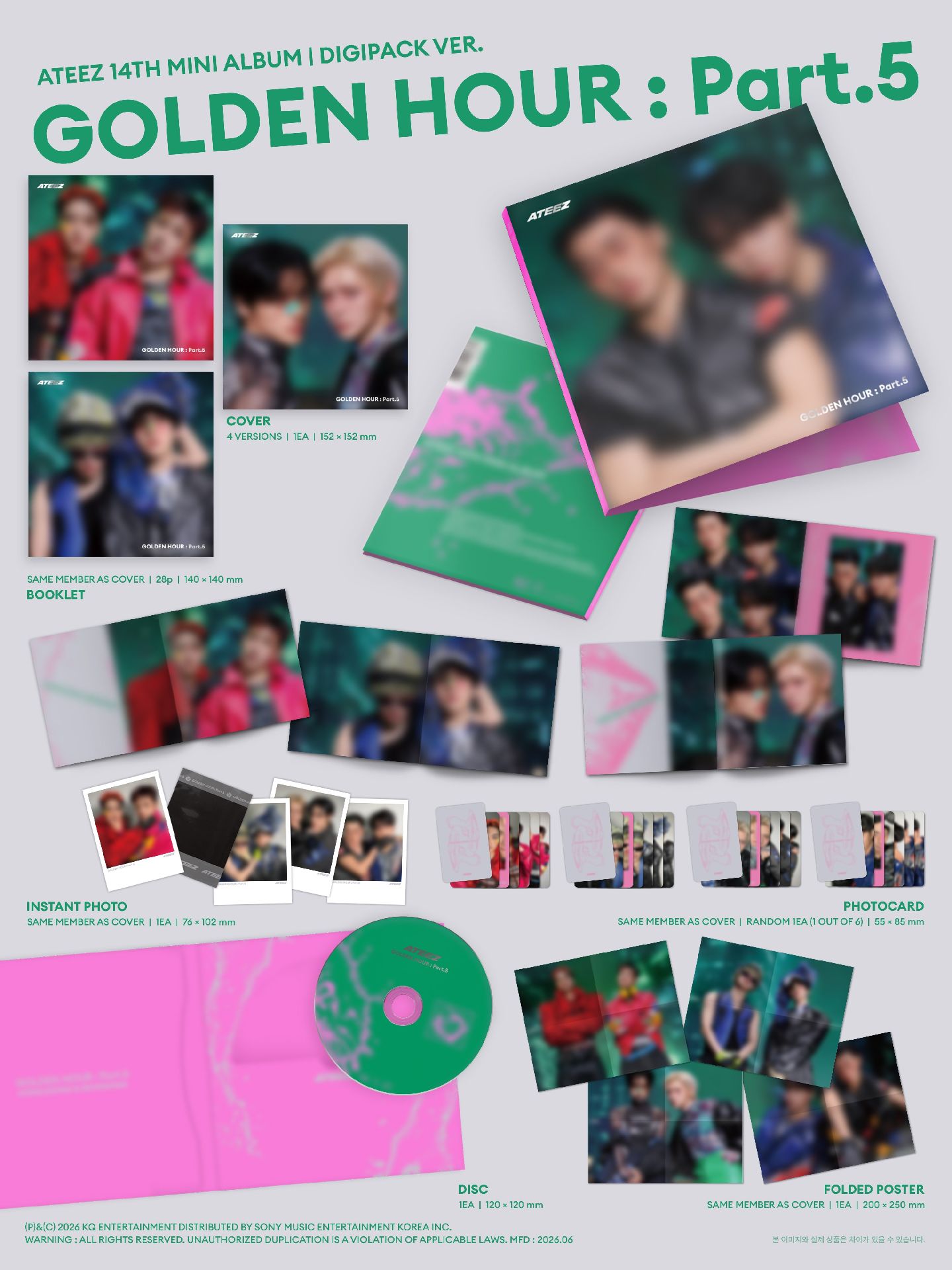 DIGIPACK ver. (Unit)