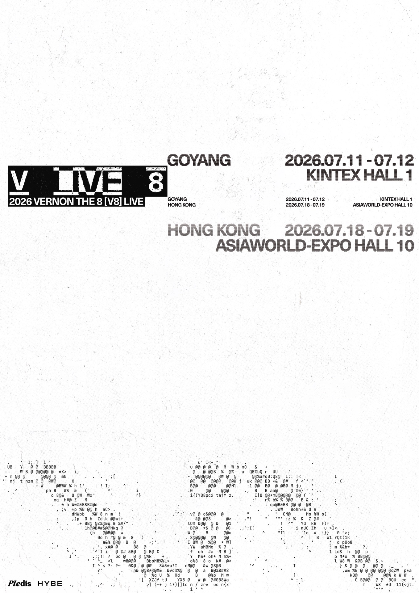 2026 VERNON THE 8 [V8] LIVE