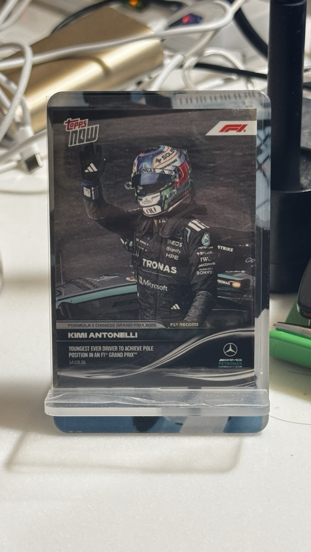 ⚡️Topps NOW Formula 1 2026 17 Kimi Antonelli 普卡