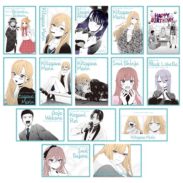 したグッズにトレーディングポストカード2枚セットが登場！美麗な本編イラストが飾りやすいポストカードになりました。