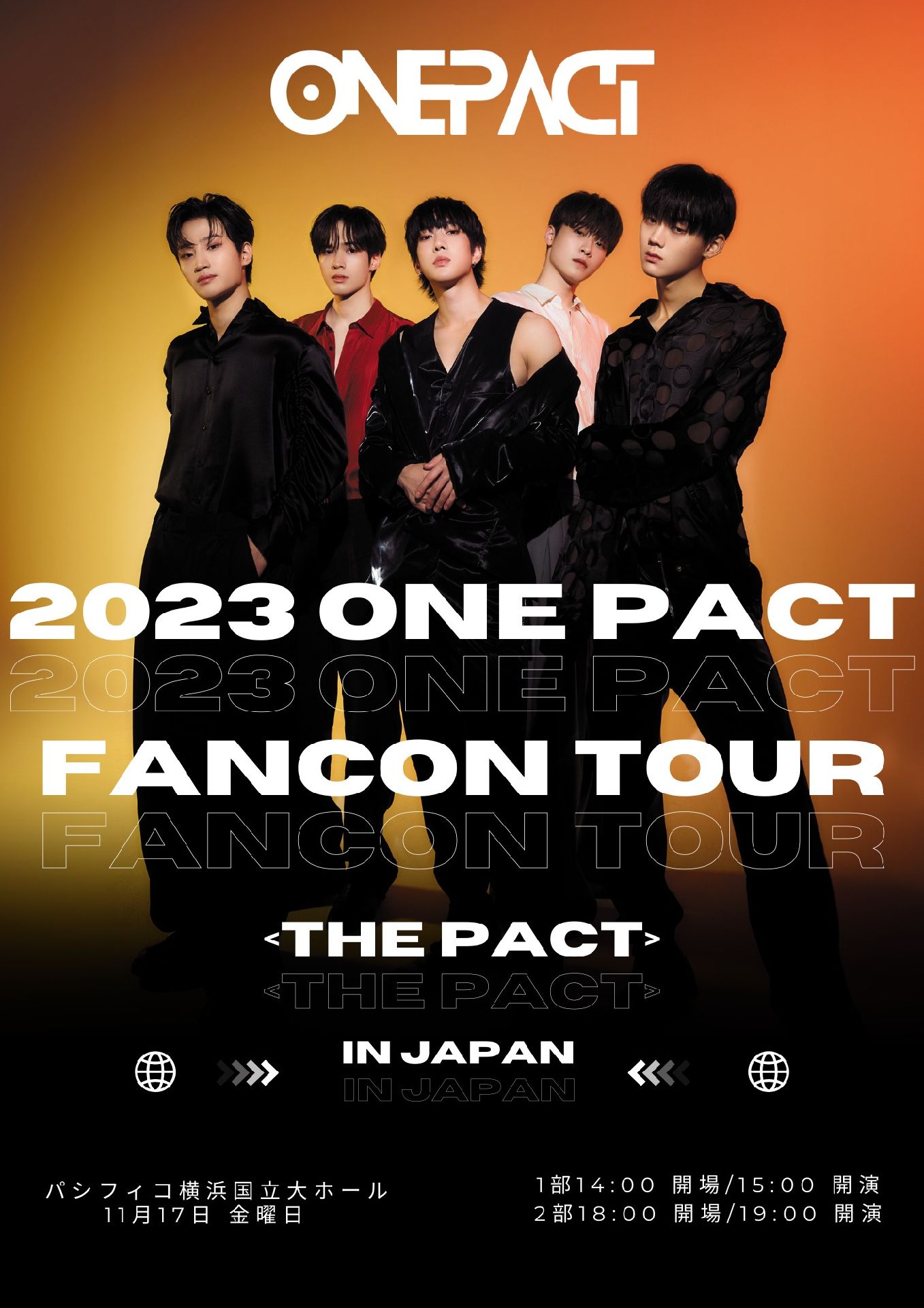 2023 ONE PACT FANCON TOUR <THE PACT> IN JAPAN