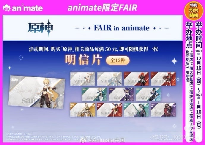 animate限定Fair