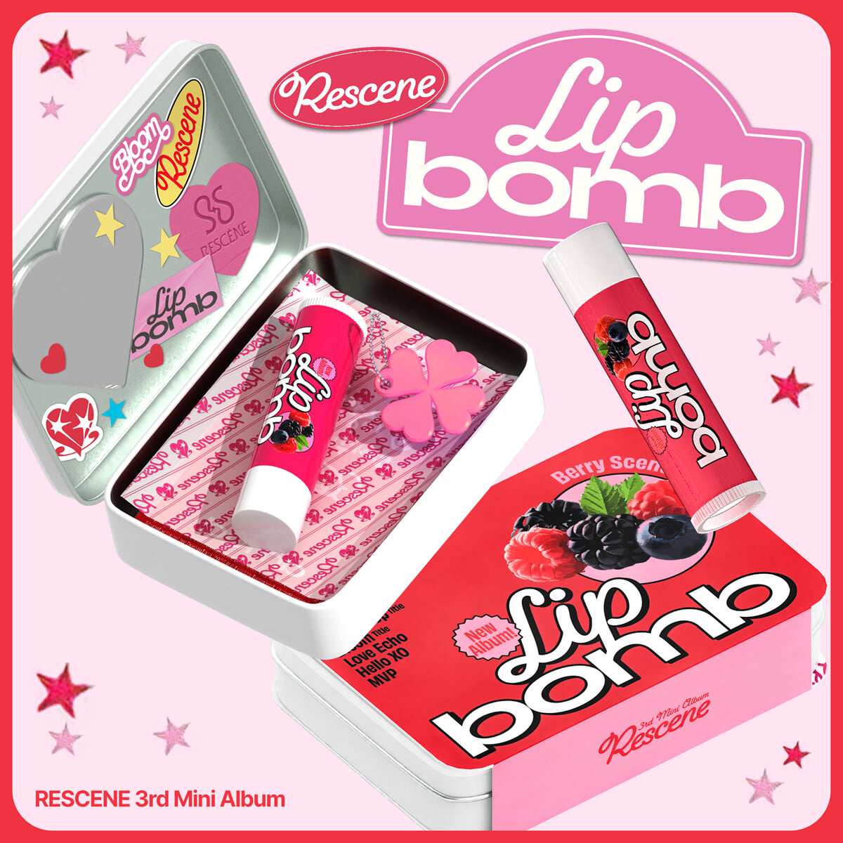RESCENE 護唇膏專/收納鑰匙圈 lip bomb