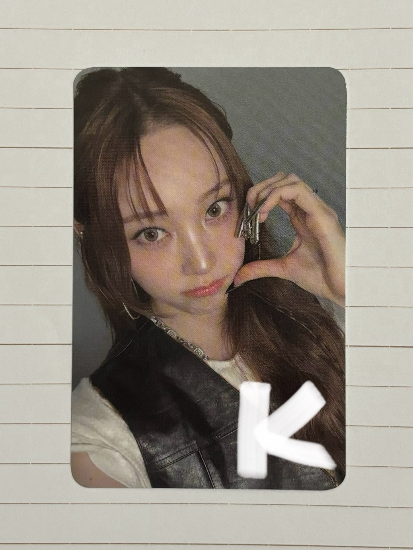 臉頰愛心💗榮書
