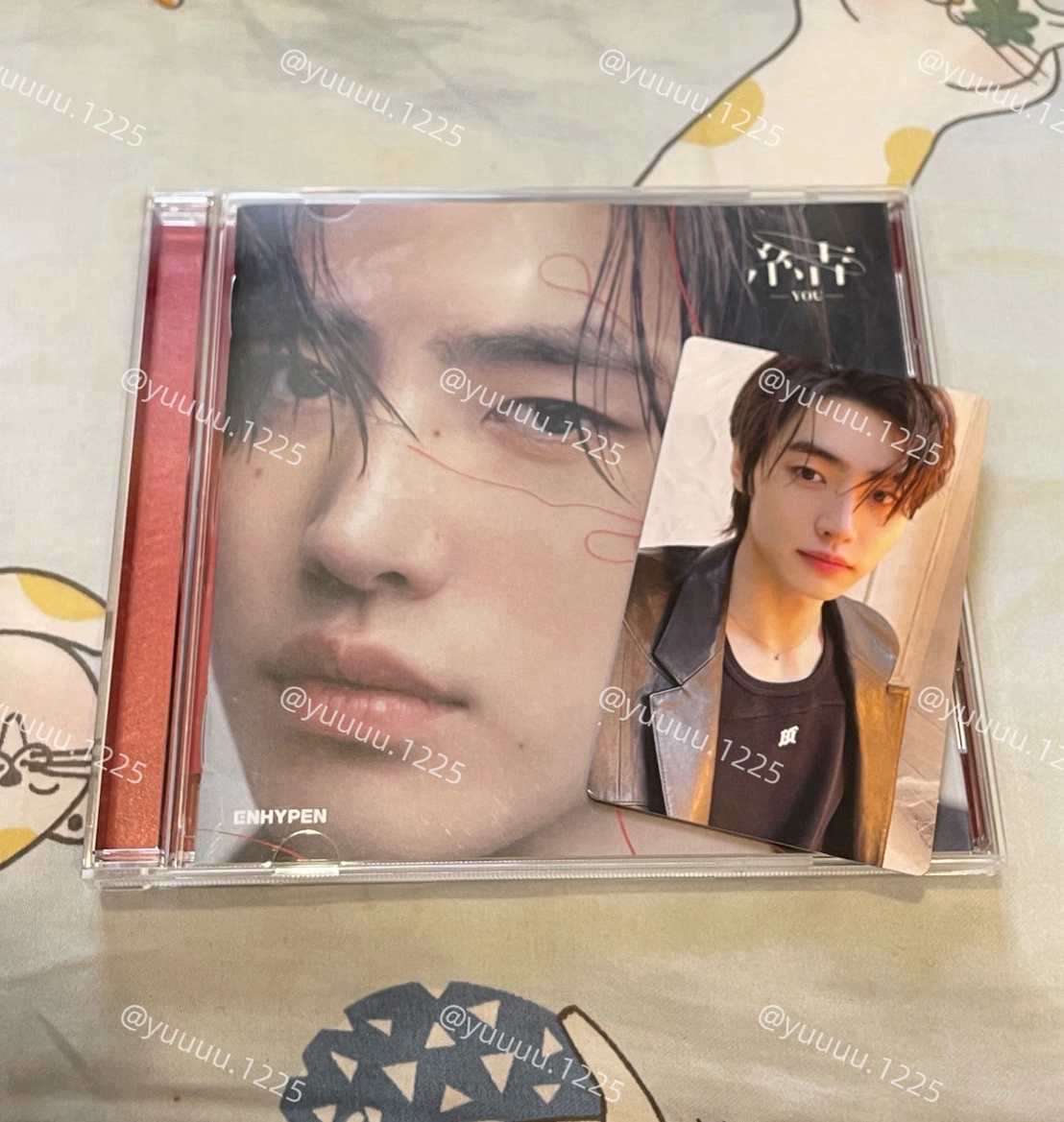ENHYPEN SUNGHOON 結-YOU-已拆專（送hince活動小卡！）