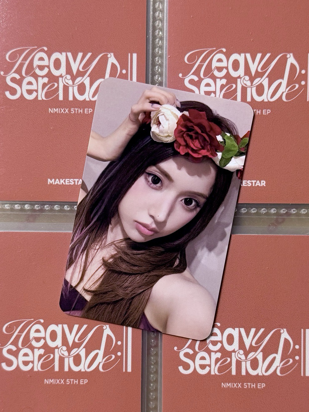 JIWOO MS花環簽售卡