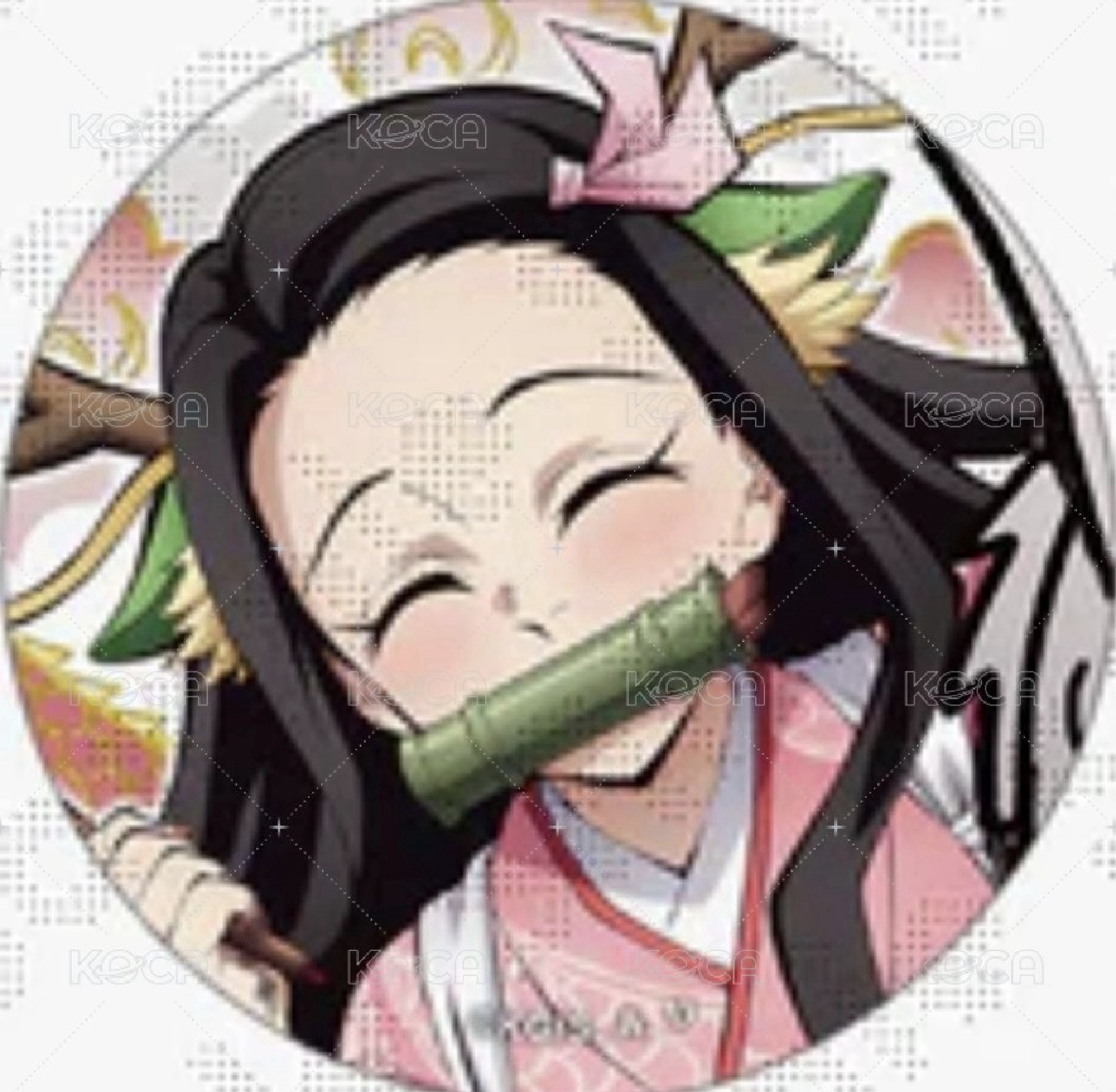 【鬼滅之刃】禰豆子龍年徽章日版