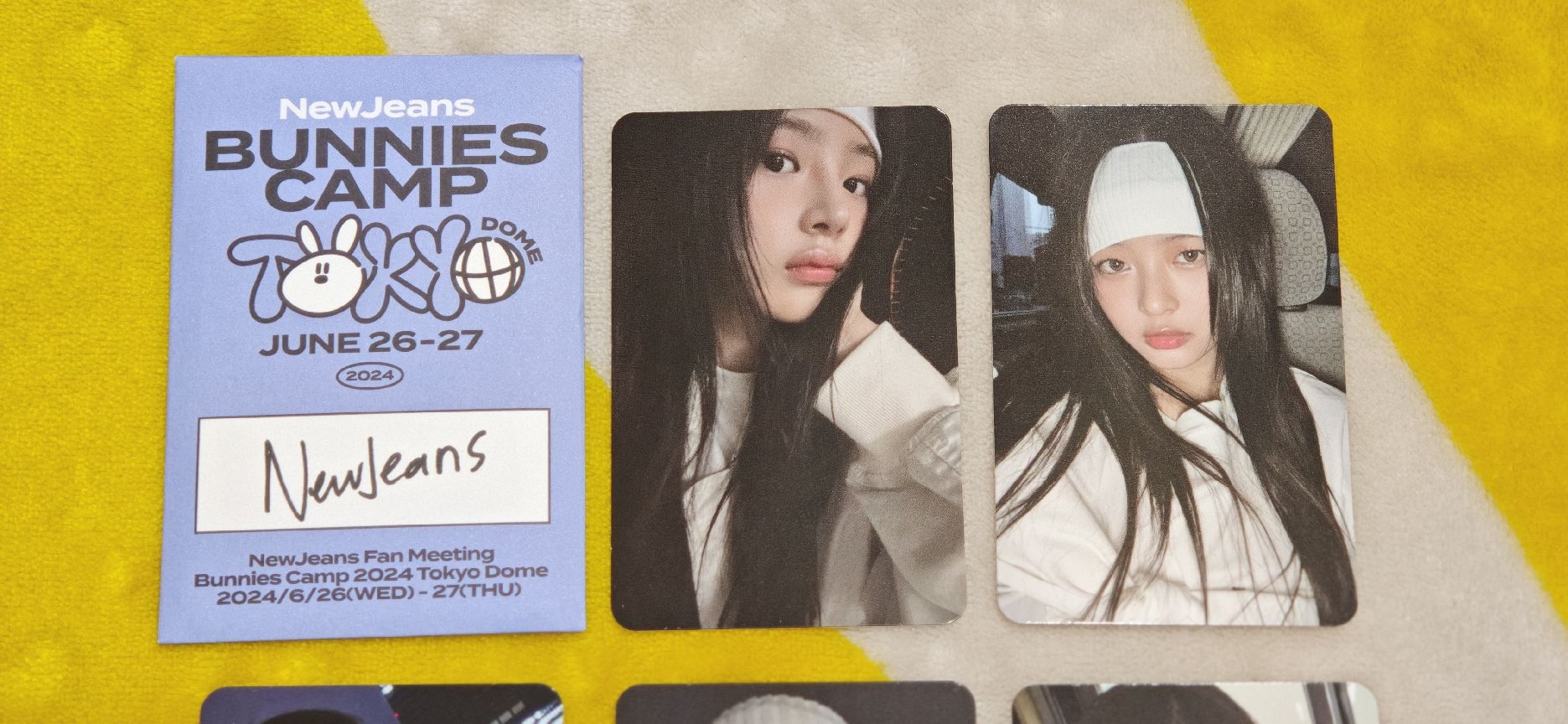 NewJeans BUNNIES CAMP 2024 東京巨蛋場 P席豪華套組 (最完整大全套！！)