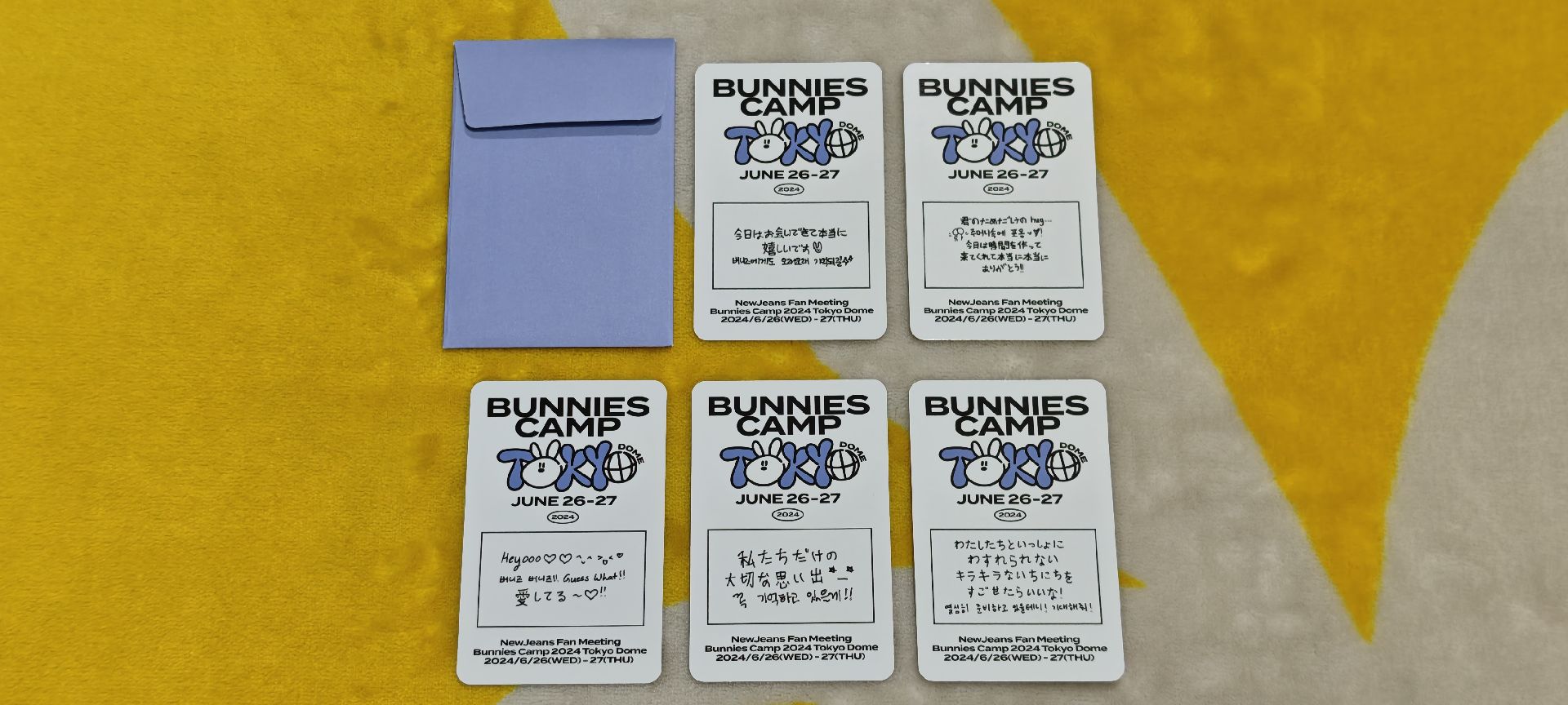 NewJeans BUNNIES CAMP 2024 東京巨蛋場 P席豪華套組 (最完整大全套！！)