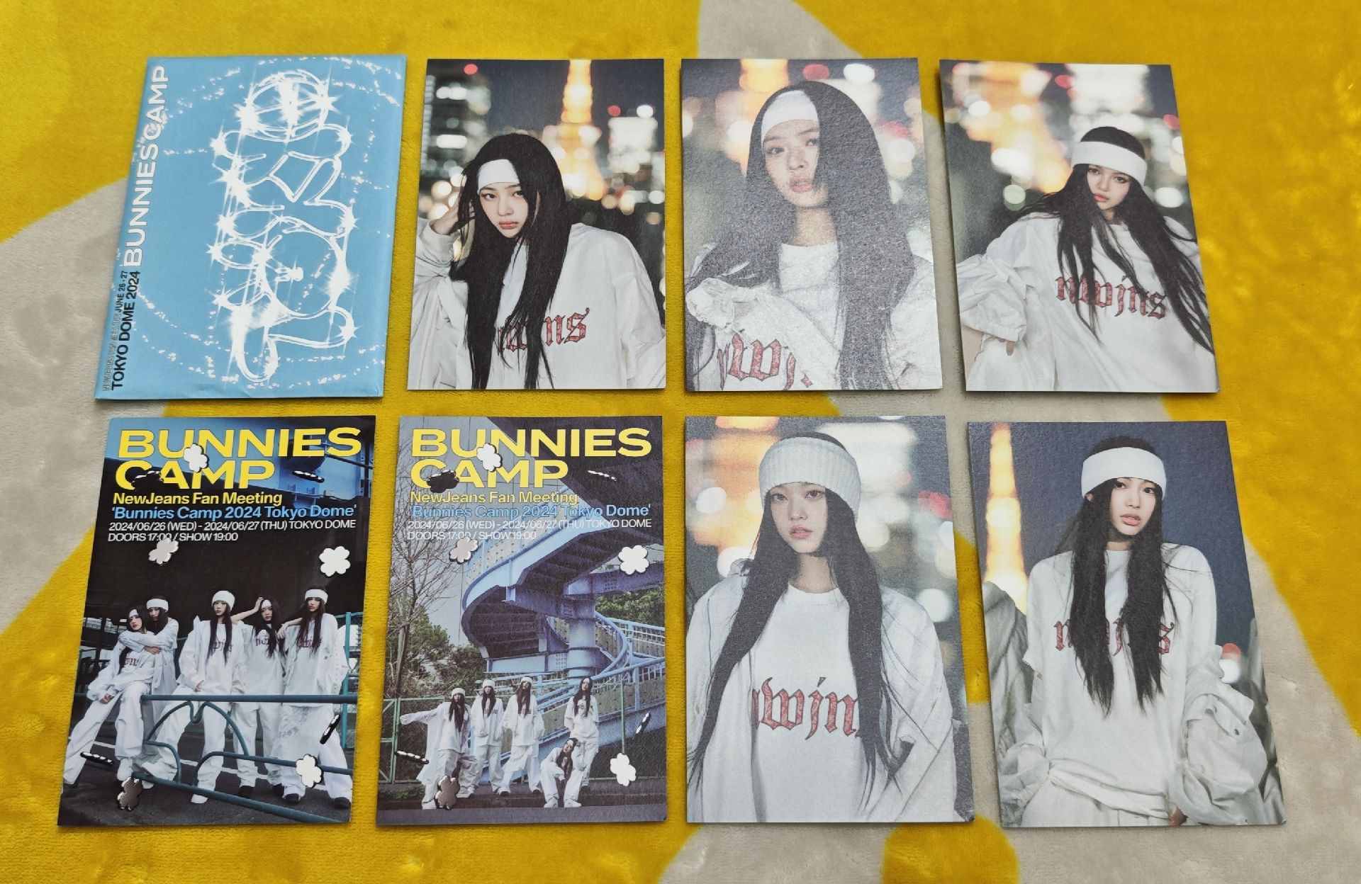 NewJeans BUNNIES CAMP 2024 東京巨蛋場 P席豪華套組 (最完整大全套！！)