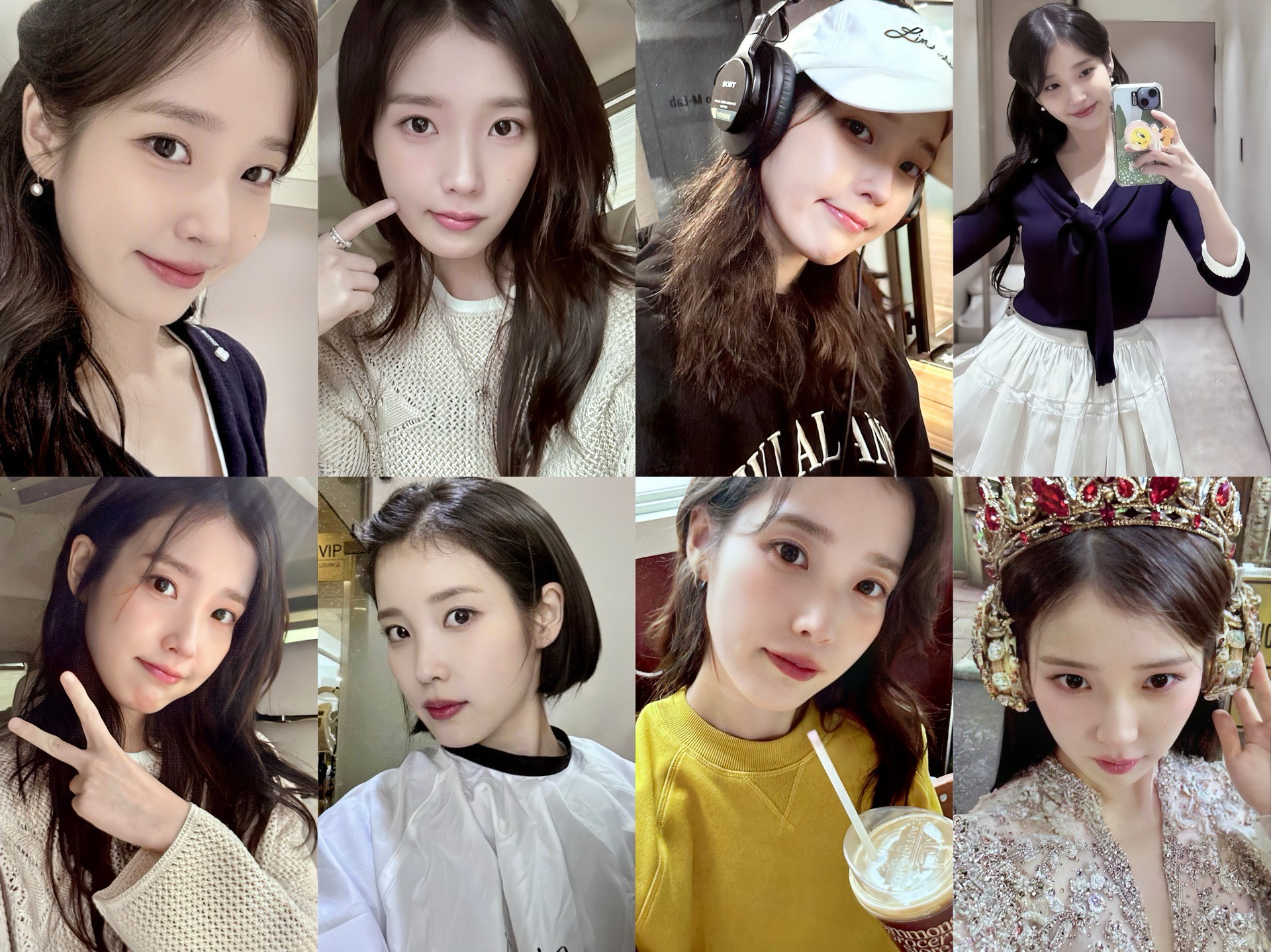 IU 24’ 安可演唱會 演唱會 DVD / CD 卡 一套八張