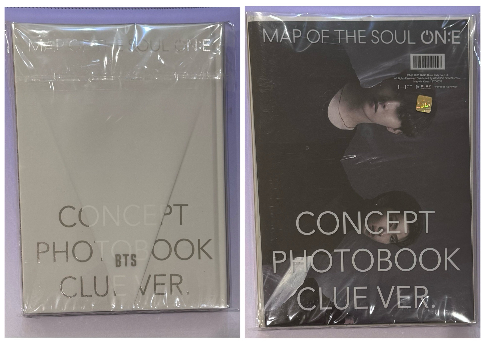 BTS《MAP OF THE SOUL ON:E》Concept Photobook 的 CLUE Ver.