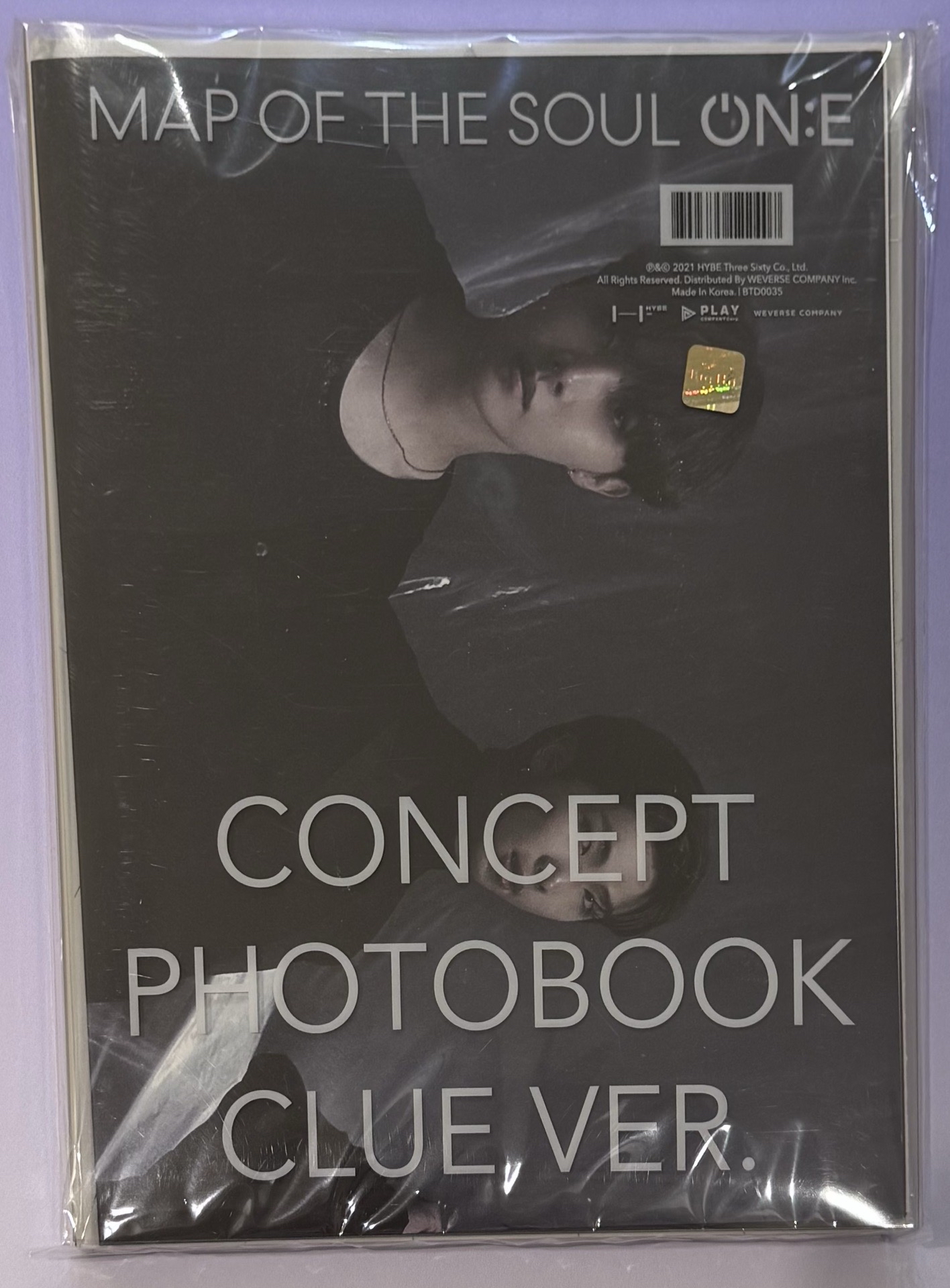BTS《MAP OF THE SOUL ON:E》Concept Photobook 的 CLUE Ver.