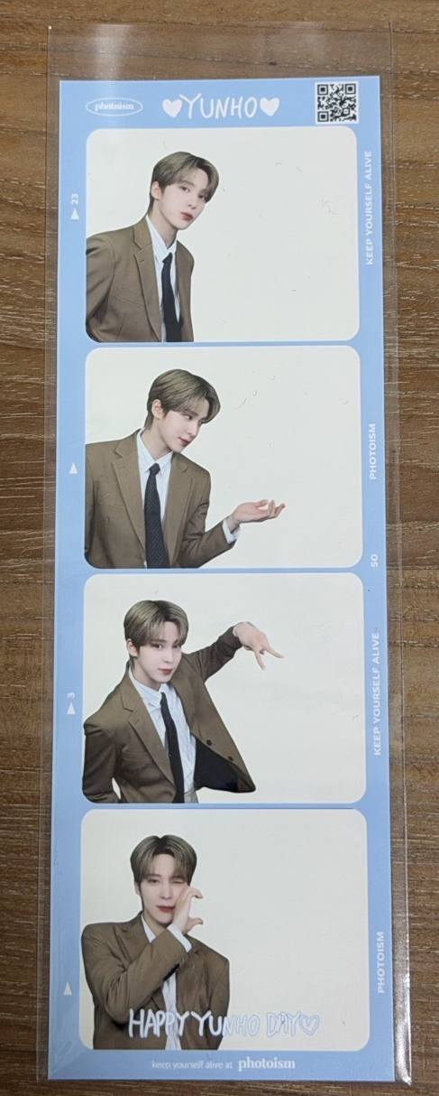 2025 YUNHO PHOTOISM 人生四格