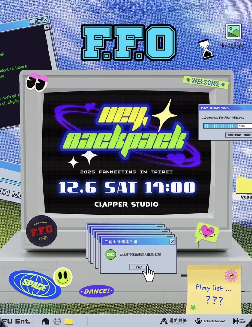 2025 F.F.O Hey,Backpack 
