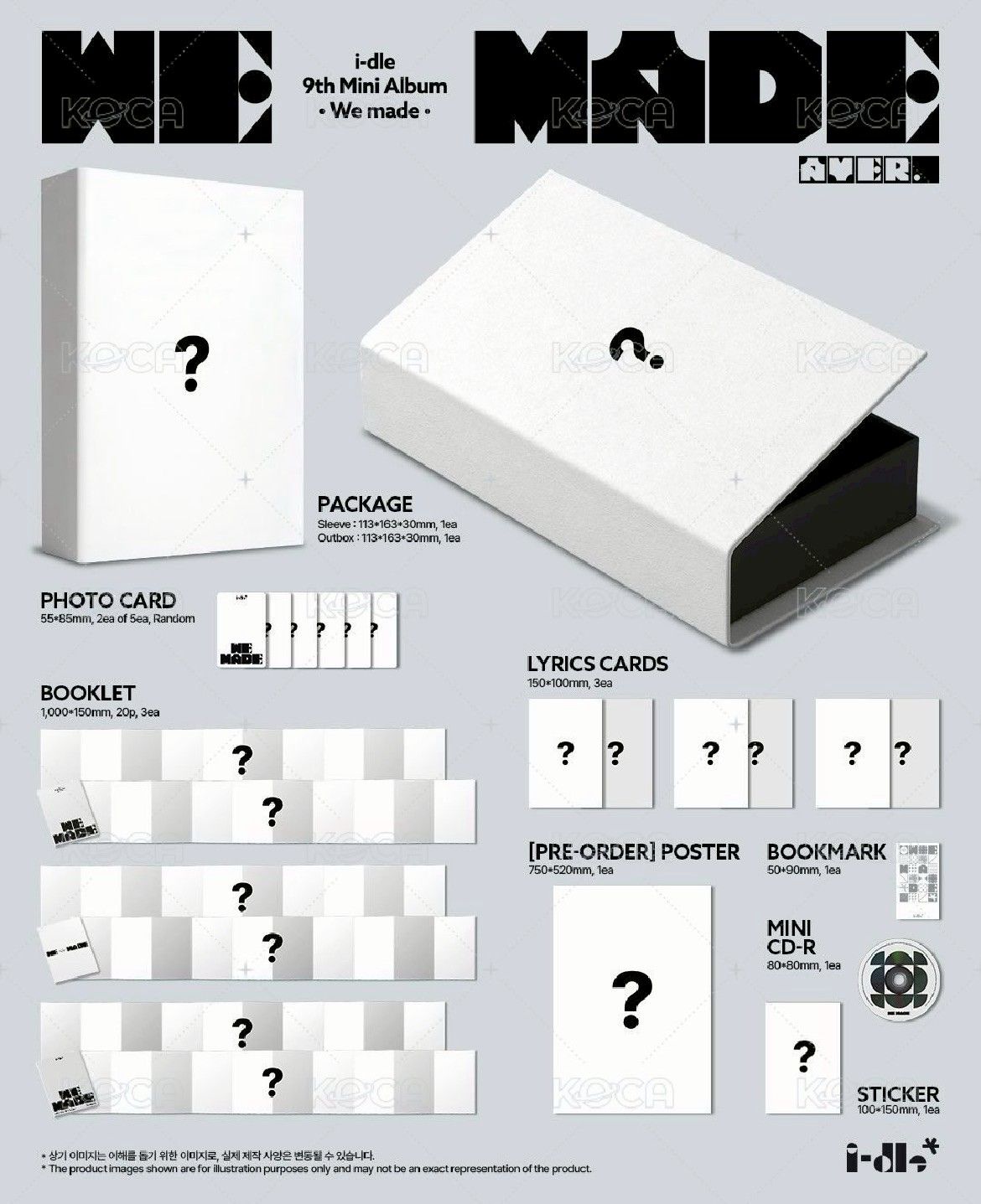 <預購＞i-dle mini 9 