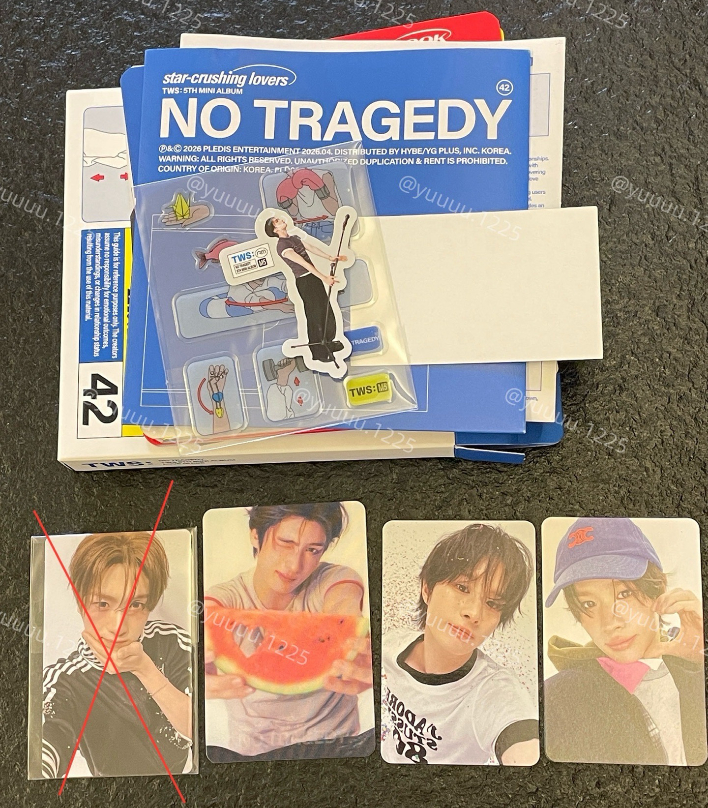 TWS《NO TRAGEDY》LOVE GUIDE ver. 已拆全專