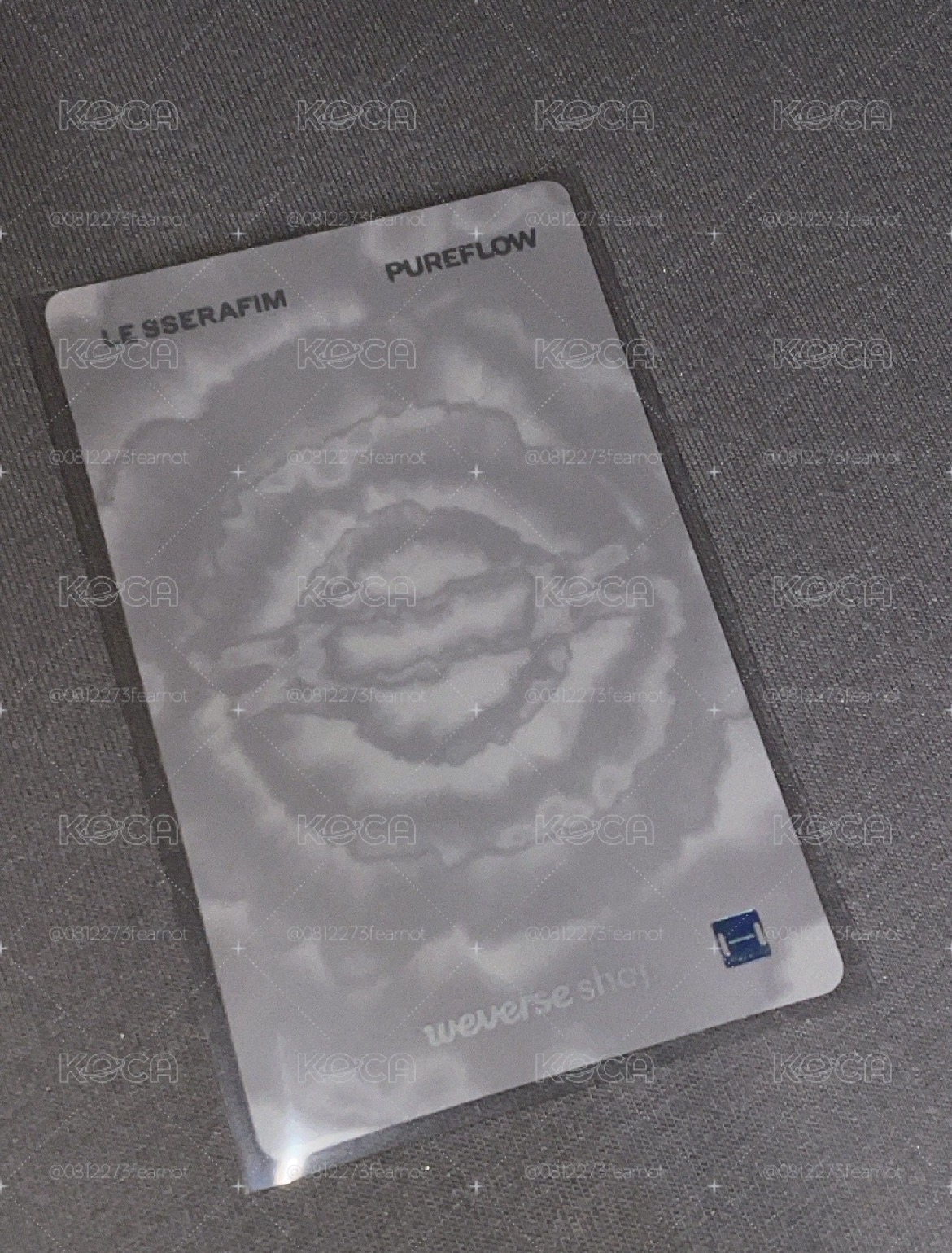 LE SSERAFIM wvs 幸運卡 採