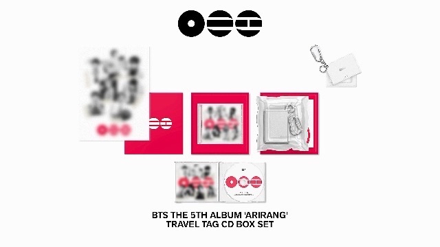阿里郎美版 全新未拆 Travel Tag CD box