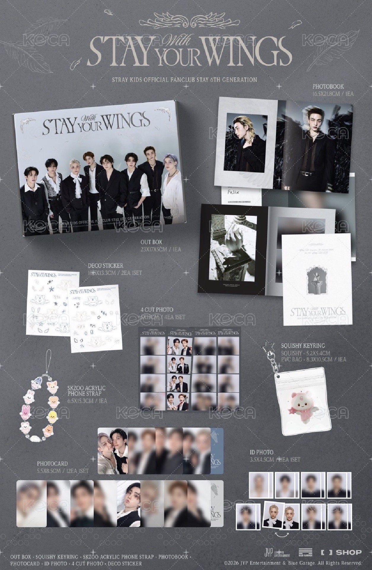 SKZ 六期會員禮 全新未拆 無會員權益及會員卡