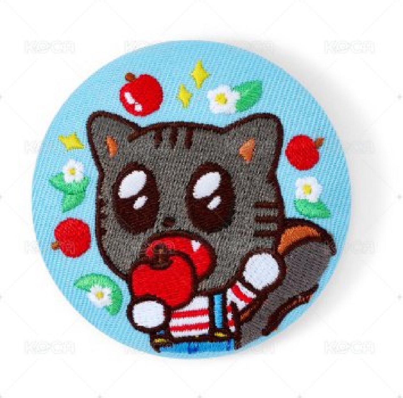 松喵刺繡徽章