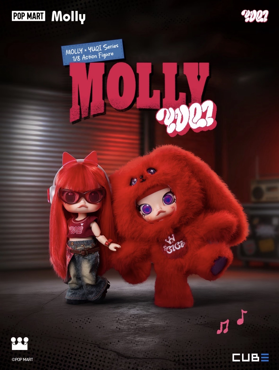 MOLLY ×YUQI 1/8可動人偶