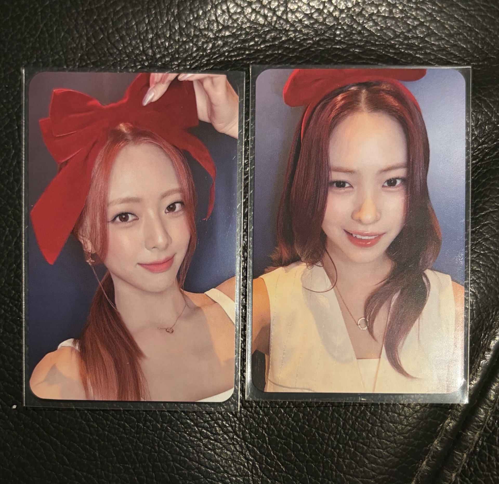 itzy 蝴蝶結 雙面卡 溜娜 雙申