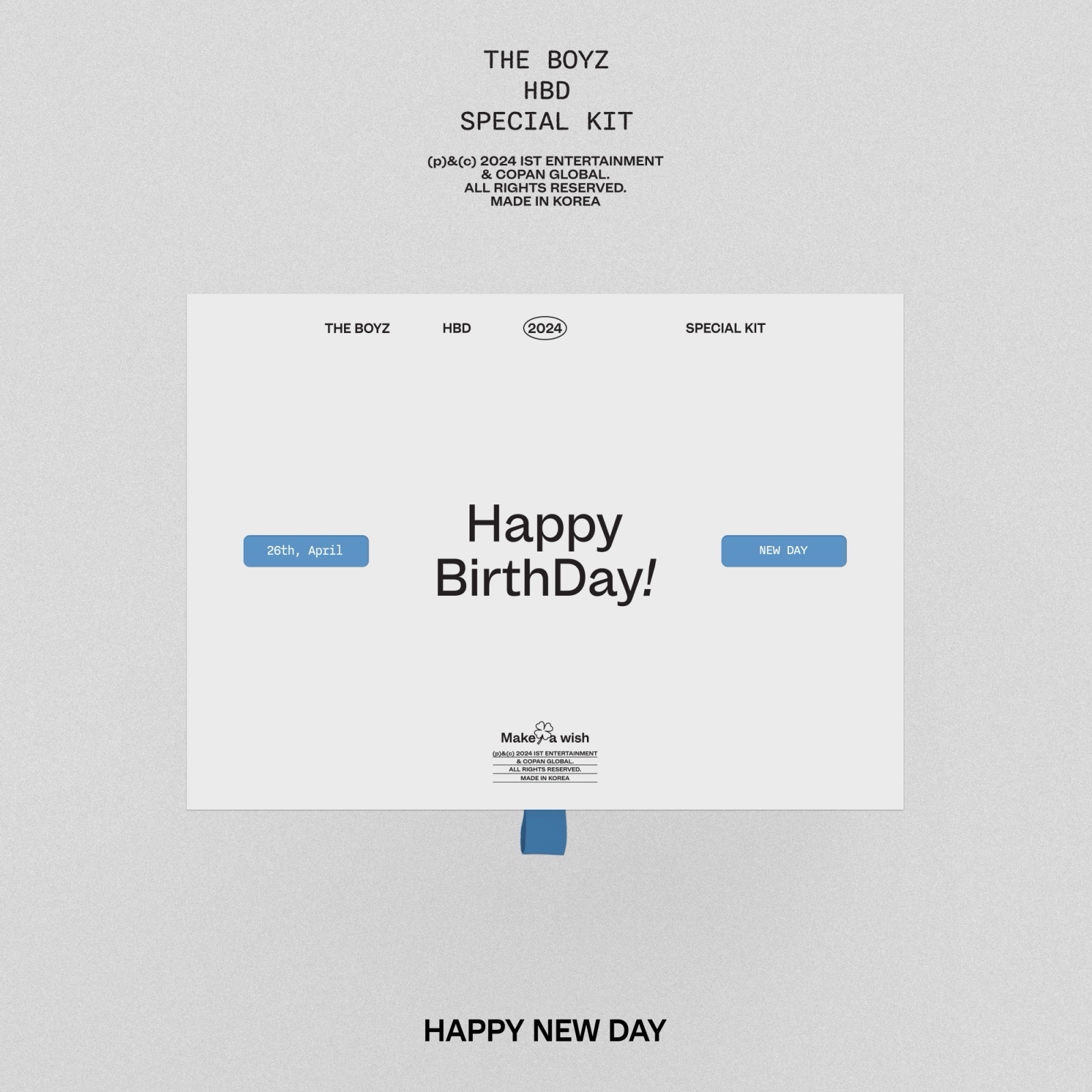 THE BOYZ HBD SPECIAL KIT [NEW DAY] 