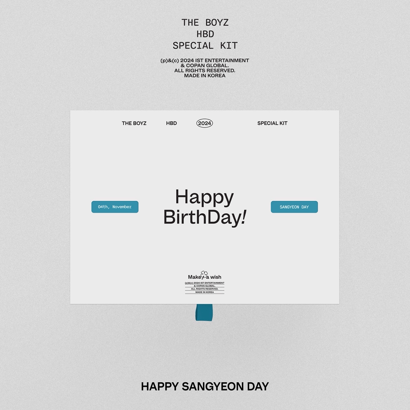 THE BOYZ HBD SPECIAL KIT [SANGYEON DAY] 