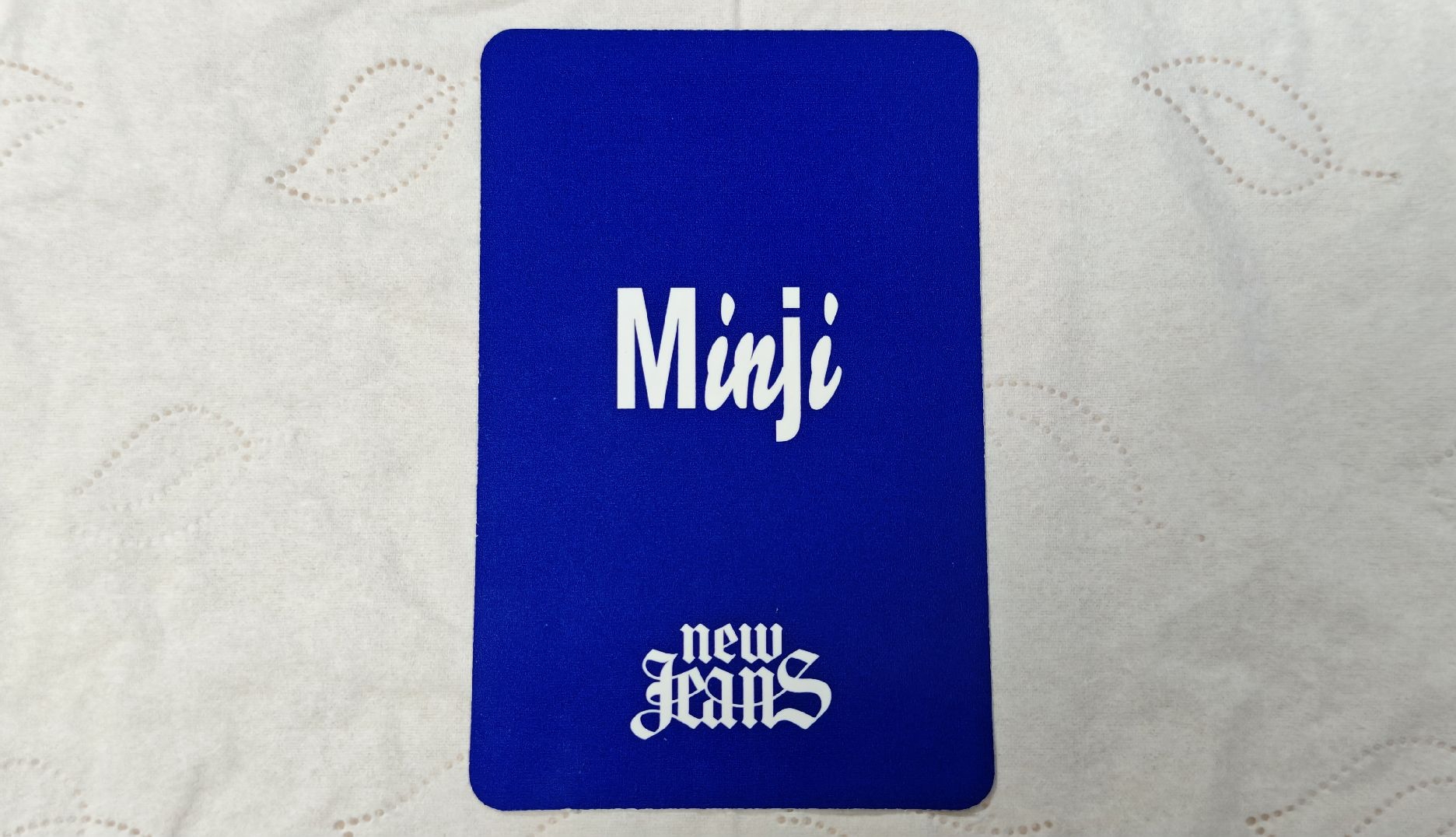 【罕見！！】NewJeans OMG SBS打歌卡 - Minji玟池 (流通量極少)