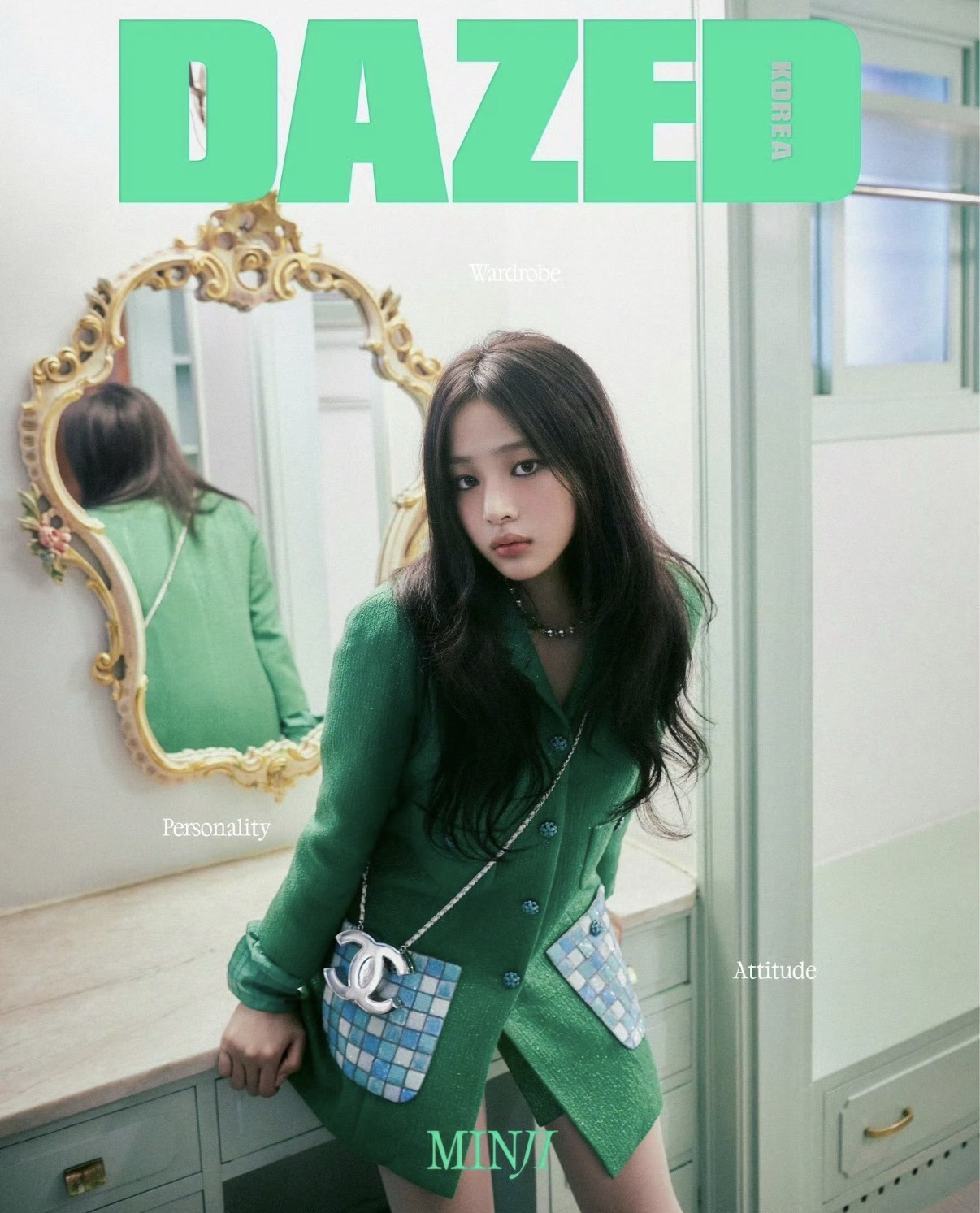 DAZED KOREN × Minji 11月號 雜誌封面