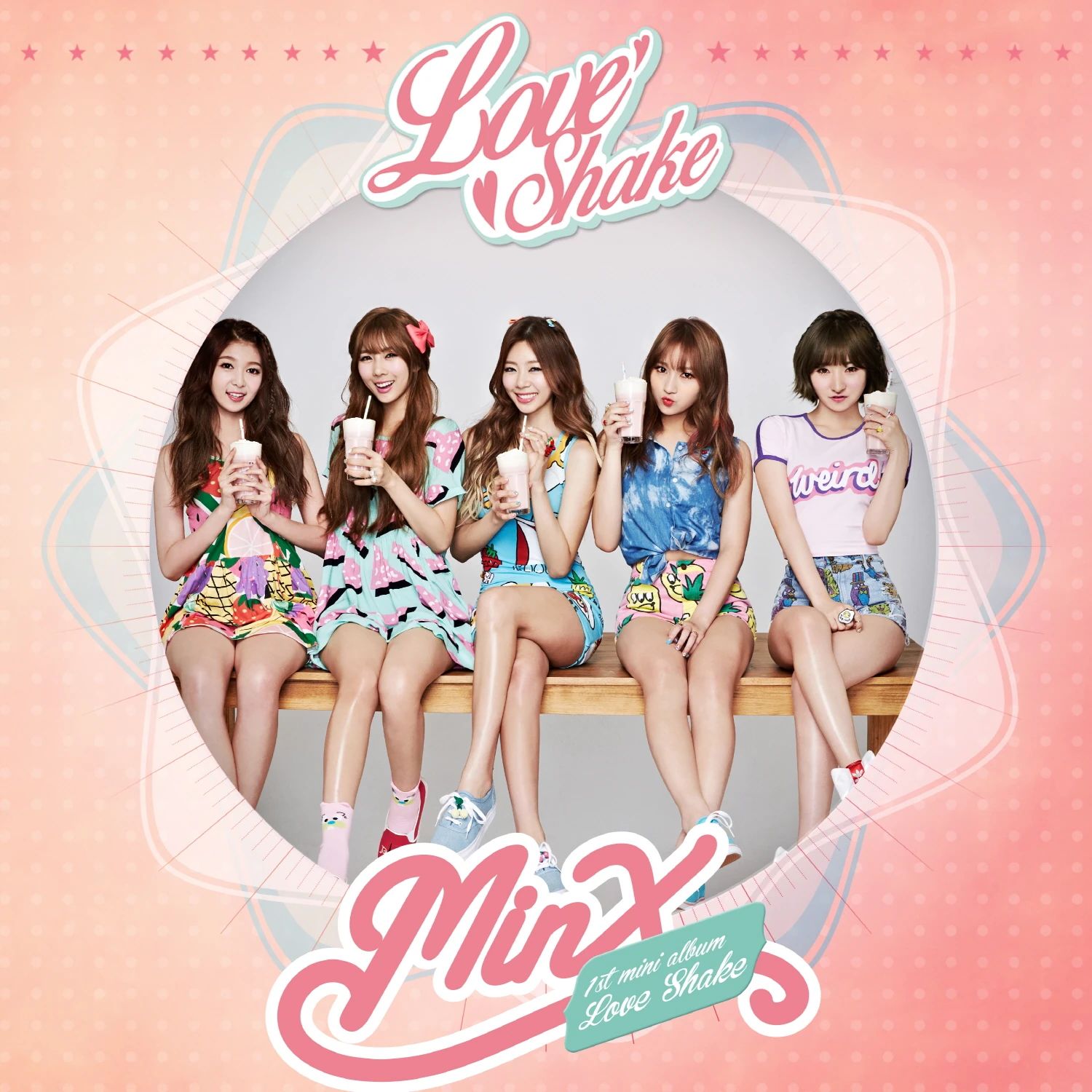 Minx Love shake JI−Uトレカ　1枚 MINX迷你一輯專輯卡| JIU - Love Shake(MINX) - 專輯卡