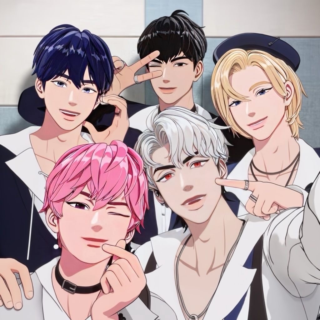團卡們💜💙💗❤️🖤