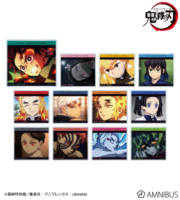 集換式場面描寫壓克力立式看板風Memo夾/SNS風壓克力卡（各品項12種+特典1種）＆手機掛繩夾片（全6種）