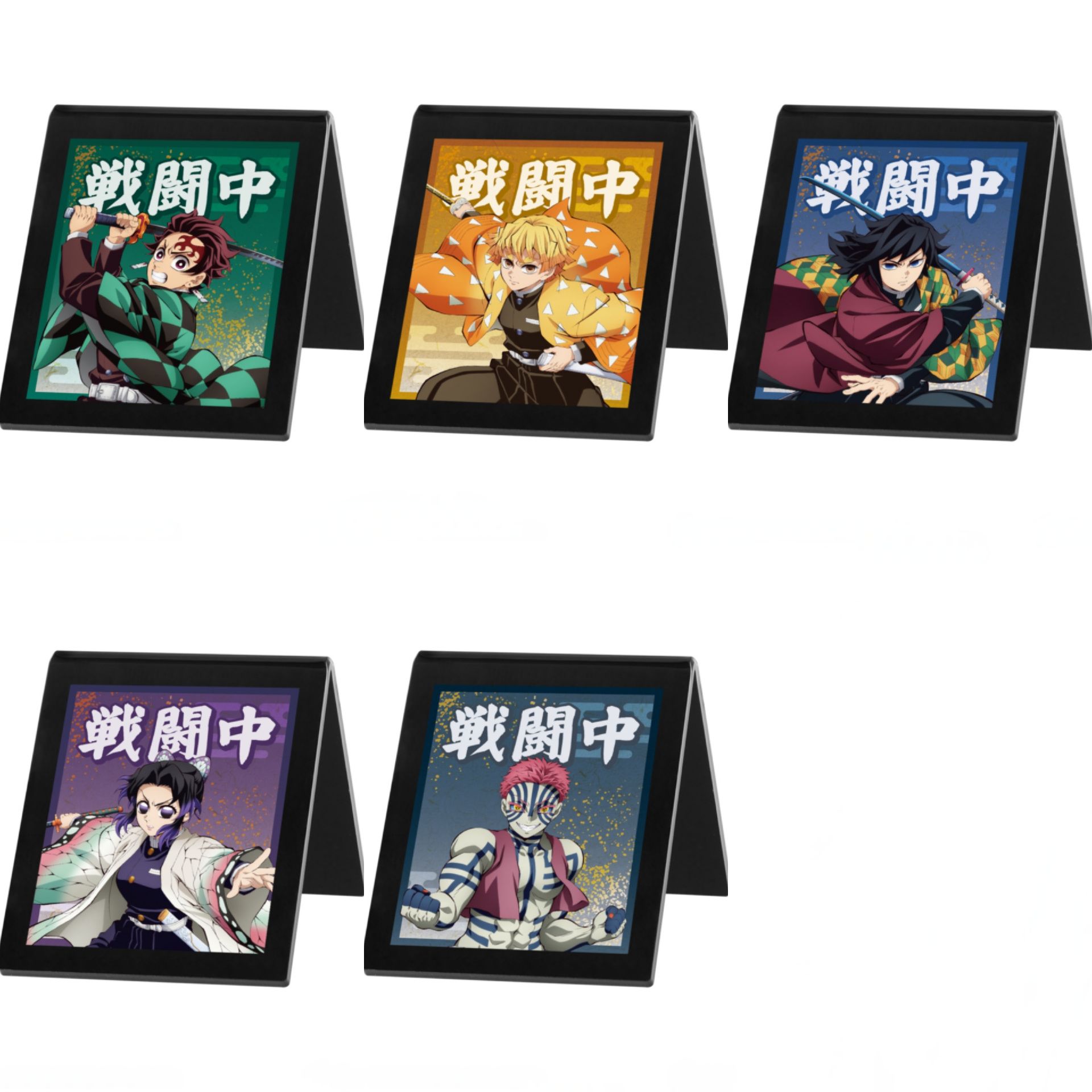 集換式場面描寫霧面徽章（全12種+特典1種）＆迷你旗幟/壓克力看板（各品項5種）