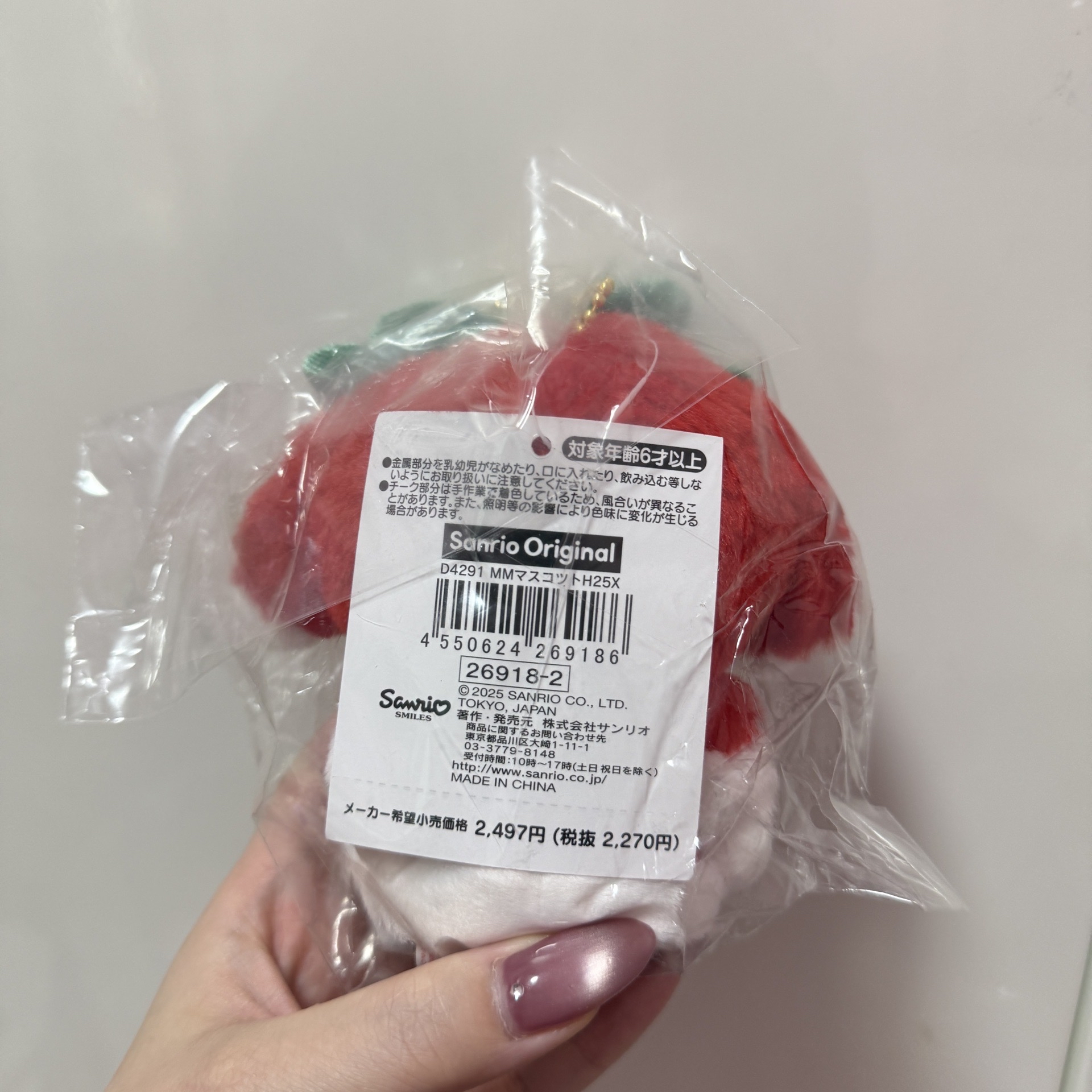 聖誕系列 吊娃 美樂蒂 