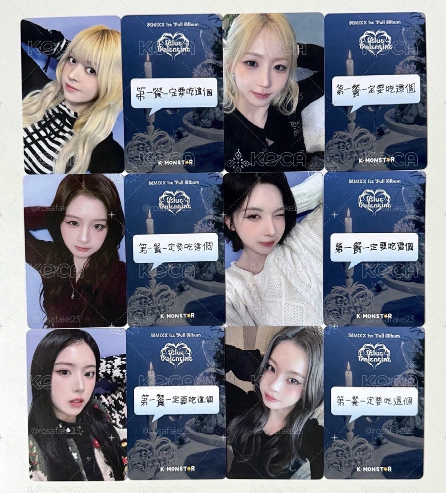 NMIXX 爛美國套出 中文卡背