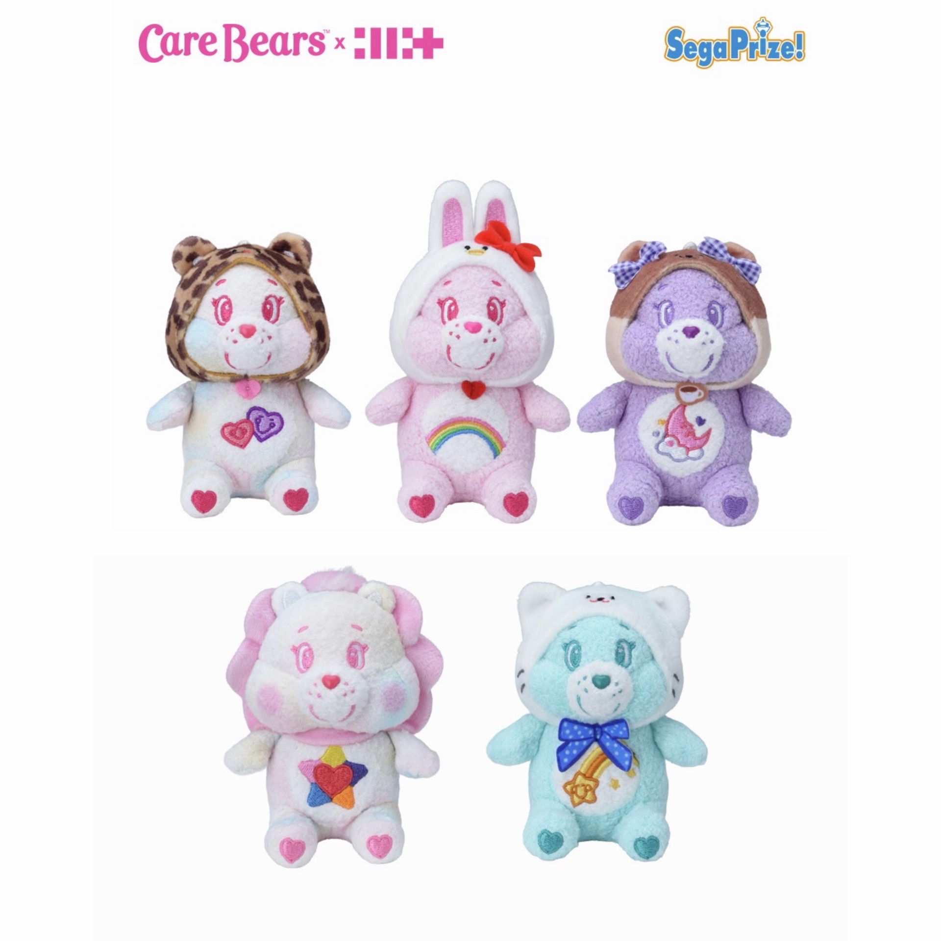 ILLIT x Care Bears 粉彩版 頭套 娃娃