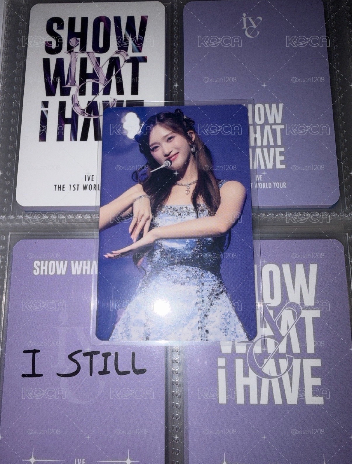 SHOW WHAT I HAVE 入場卡 / 場限卡 日本場飲料卡