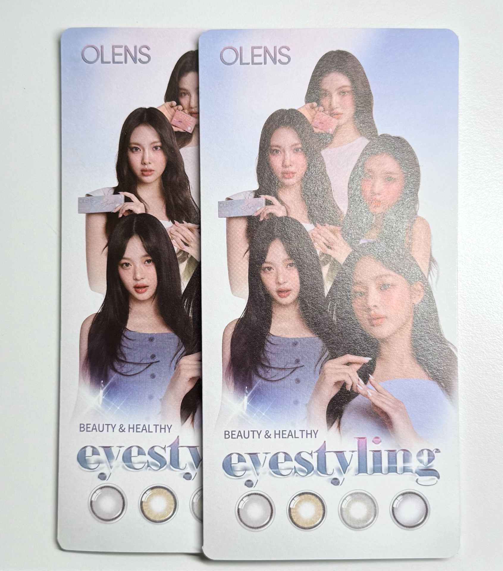 OLENS 美瞳卡、商品摺頁