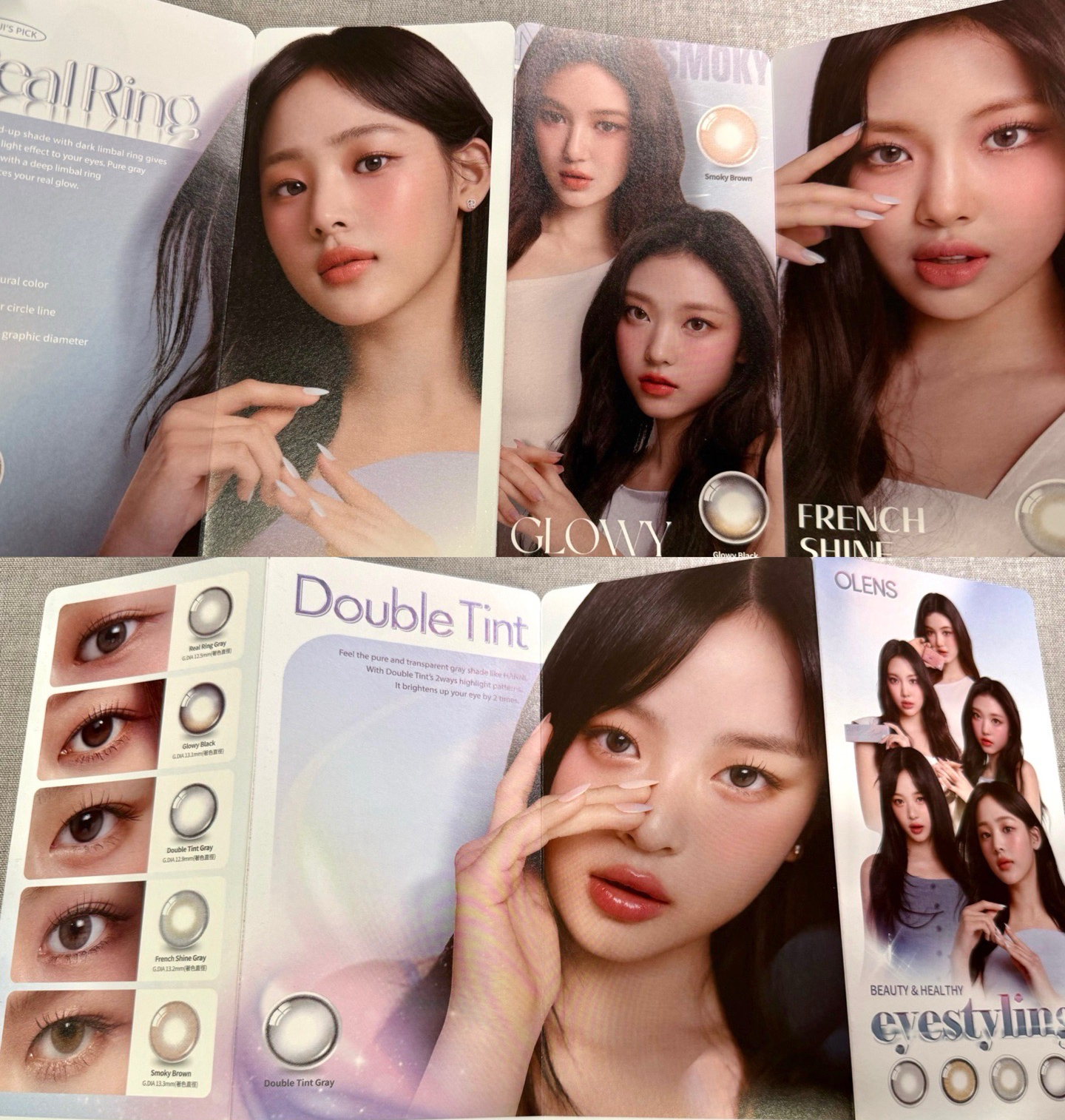 OLENS 美瞳卡、商品摺頁