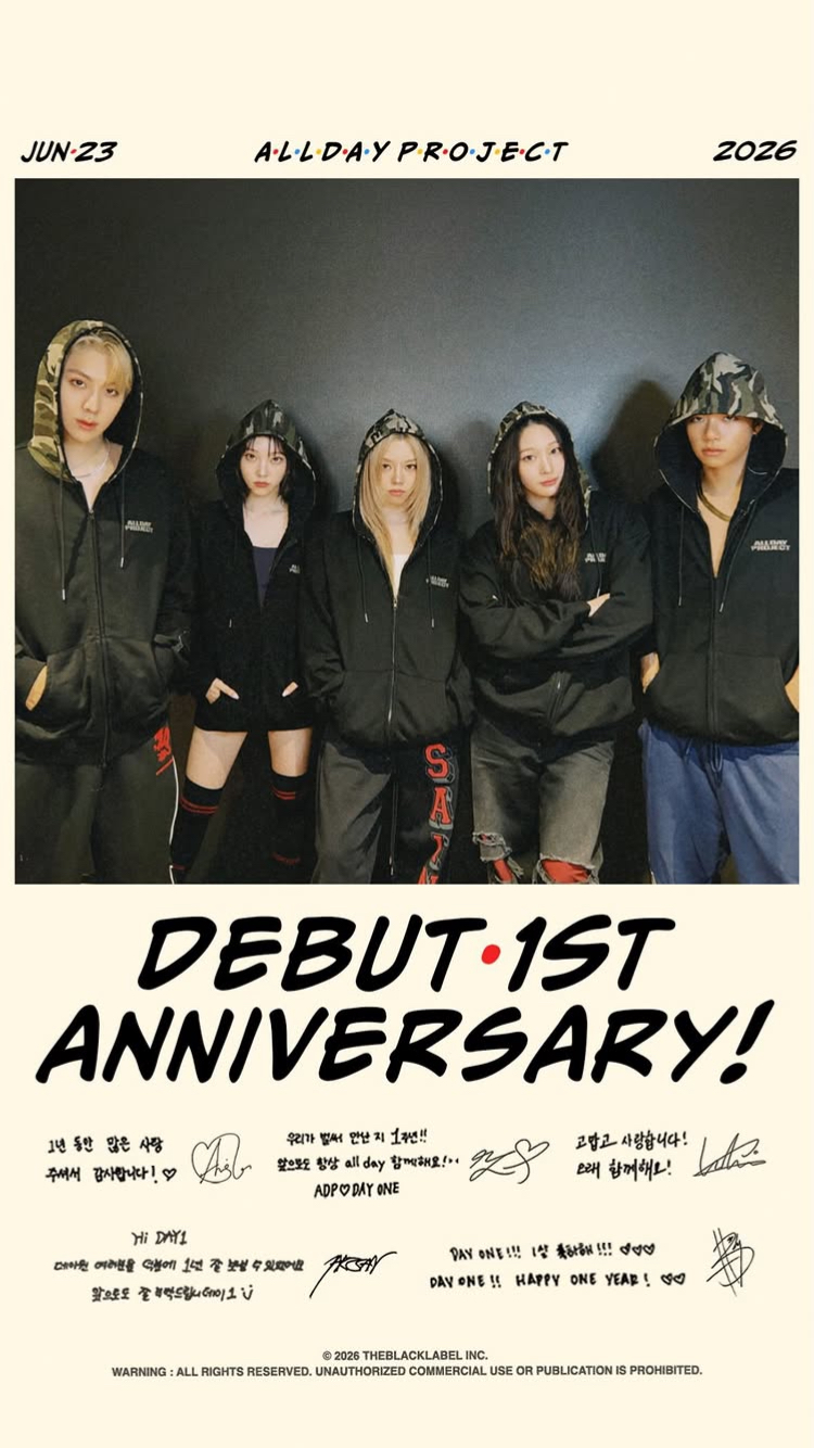 ALLDAY PROJECT 1st Debut Anniversary