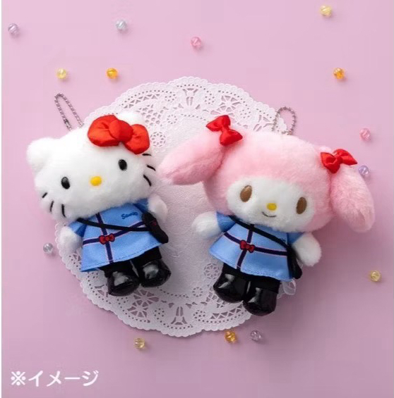 三麗鷗店員吊飾