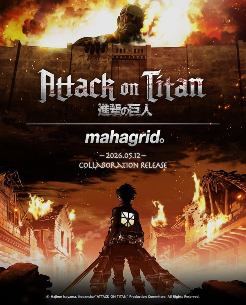 MAHAGRID x Attack on Titan